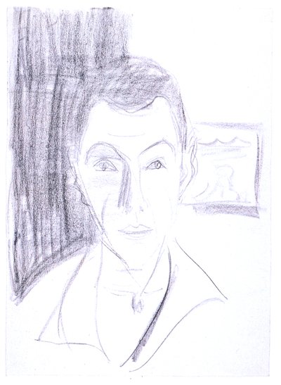 Self-portrait by Ernst Ludwig Kirchner